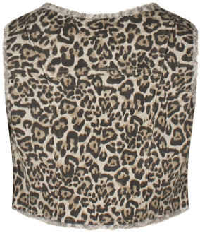 meisjes gilet Bruin - 164-170