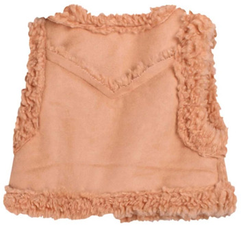 meisjes gilet Licht bruin - 80