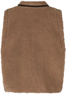 meisjes gilet Taupe - 176