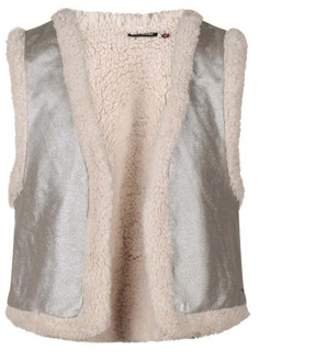 meisjes gilet Zilver - 152-158