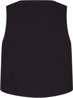 meisjes gilet Zwart - 164-170