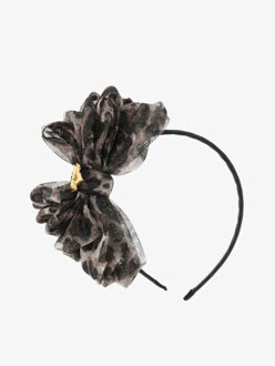 Meisjes haarband gladys bow zwart Veelkleurig - One size