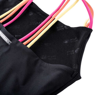 Meisjes harma eendelig zwempak Zwart - 158