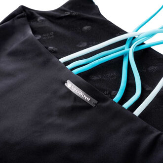 Meisjes harma mouwloos eendelig zwempak Zwart - 140