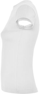 Meisjes jamaica plain t-shirt - maat 104 Wit