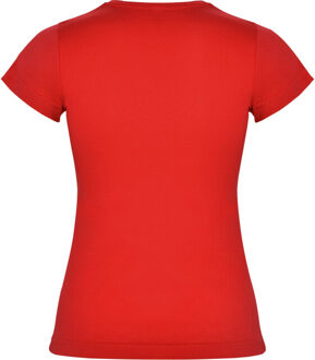 Meisjes jamaica plain t-shirt Rood - 104