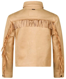 meisjes jas Beige - 164-170