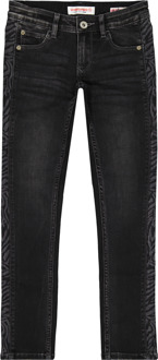 meisjes jeans Amia grijs Denim - 158