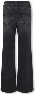 meisjes jeans Black denim - 128