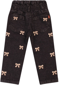 meisjes jeans Black denim - 86