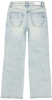 meisjes jeans Bleached denim - 104