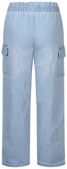 meisjes jeans Bleached denim - 116-122