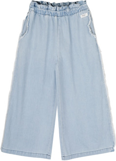 meisjes jeans Bleached denim - 134-140