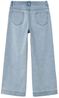 meisjes jeans Bleached denim - 140