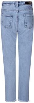meisjes jeans Bleached denim - 158