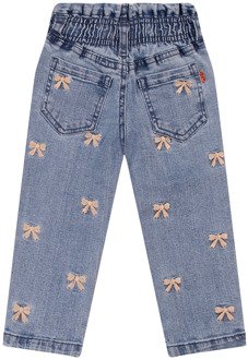 meisjes jeans Bleached denim - 92