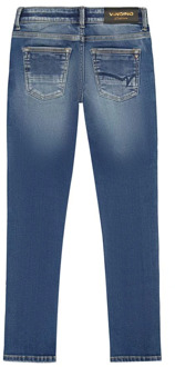 meisjes jeans Dark denim - 140