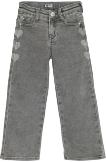 meisjes jeans Grey denim - 98