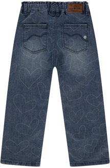 meisjes jeans Medium denim - 122
