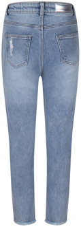 meisjes jeans Medium denim - 158