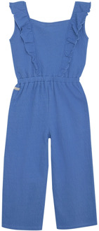 meisjes jumpsuit Blauw - 140
