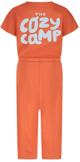 meisjes jumpsuit Oranje - 104