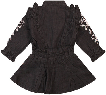 meisjes jurk Black denim - 86