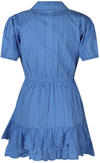 meisjes jurk Blauw - 140-146