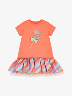 Meisjes jurk dove coraline Rood - 128