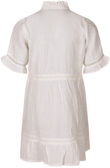 meisjes jurk Ecru - 104-110