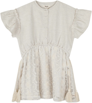 meisjes jurk Ecru - 110-116