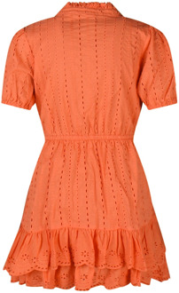 meisjes jurk Koraal - 152-158