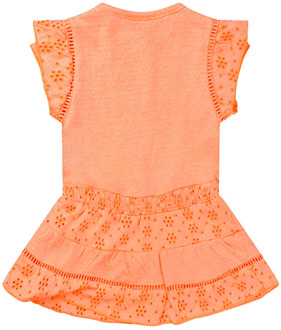 meisjes jurk Koraal - 80
