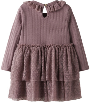 meisjes jurk Mauve - 116