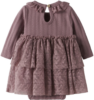 meisjes jurk Mauve - 68