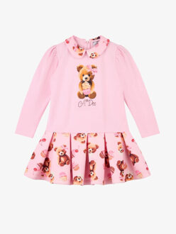 Meisjes jurk meadow pink fairy Roze - 104