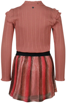 meisjes jurk Oud rose - 104-110