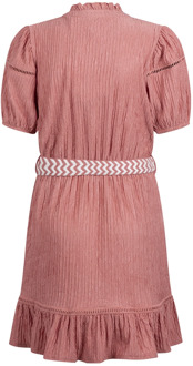 meisjes jurk Oud rose - 128-134