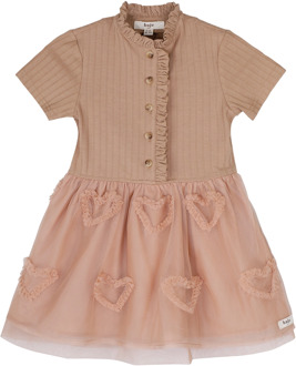 meisjes jurk Oud rose - 134-140
