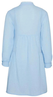 meisjes jurk Pastel blue - 128