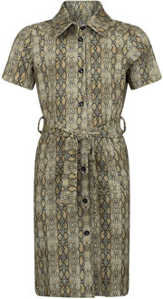 Meisjes jurk - Sew - snake - Maat 146/152