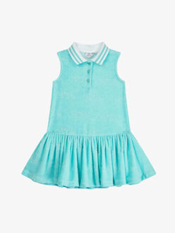 Meisjes jurk terrie towelling Turquoise - 92