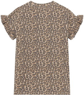 meisjes jurk Zand - 140