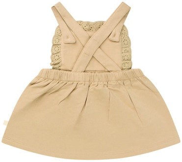 meisjes jurk Zand - 68