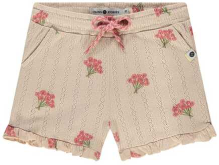 meisjes korte broek Beige - 116