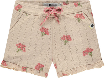 meisjes korte broek Beige - 134