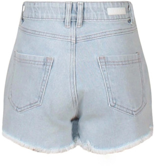 meisjes korte broek Bleached denim - 176