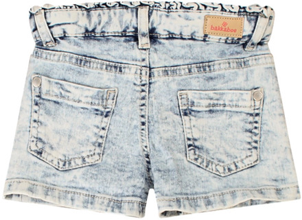 meisjes korte broek Bleached denim - 80
