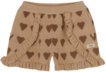 meisjes korte broek Bruin - 98-104