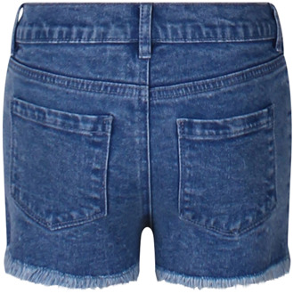 meisjes korte broek Medium denim - 152-158